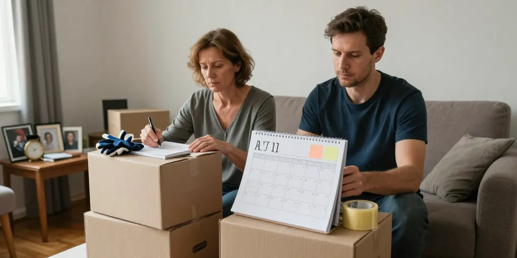 délai pour vider une maison après un décès